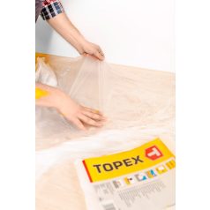 TAKARÓFÓLIA VÉKONY 4 X 5M 0,007MM TOPEX