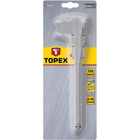 TOPEX Tolómérő 150 mm Acél
