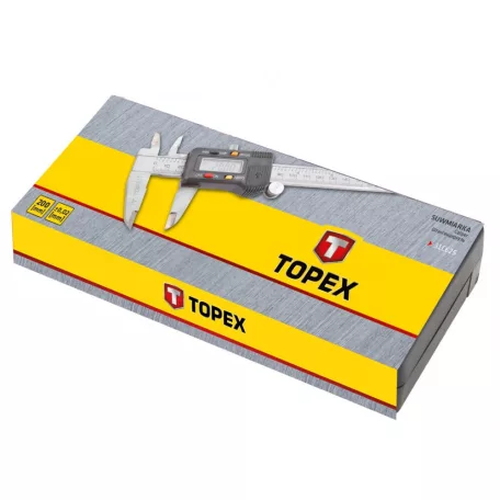 TOPEX Tolómérő 200 mm Digitális Acél Ce