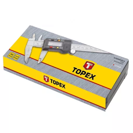 TOPEX Tolómérő 150 mm Digitális Acél Ce