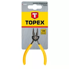 TOPEX Műszerész Kombináltfogó 120 mm