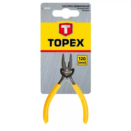 TOPEX Műszerész Kombináltfogó 120 mm