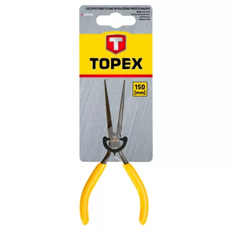 TOPEX Műszerész Laposfogó H.Egyenes 150 mm