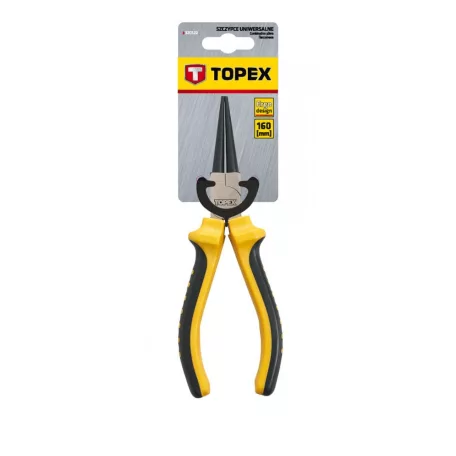 TOPEX Kerekcsőrű Fogó 160 mm