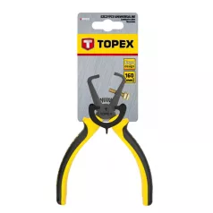 TOPEX Kábelcsupaszitó Fogó 160 mm 0,5-5 mm2
