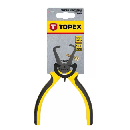 TOPEX Kábelcsupaszitó Fogó 160 mm 0,5-5 mm2