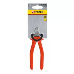 TOPEX Oldalcsipőfogó 160 mm Szigetelt 1000V