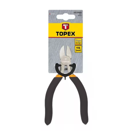 TOPEX Oldalcsipőfogó Műszerész 115 mm