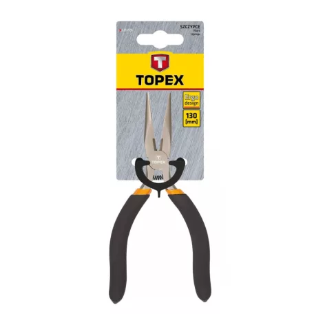 TOPEX Hosszúcsőrű Fogó Egy.Műszerész 115 mm