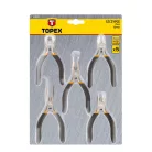 TOPEX Fogókészlet Műszerész 5R. 125 mm