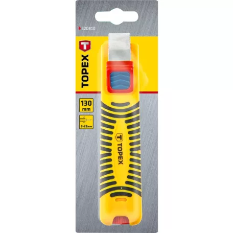 TOPEX Kábelcsupaszitó 130 mm 8-22M2