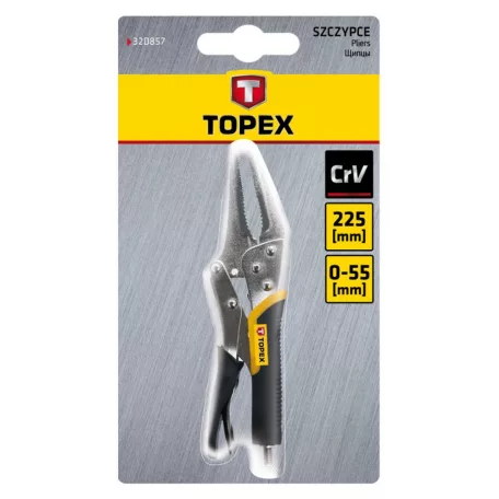 TOPEX Patentfogó 230 mm 0-55 mm