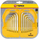 TOPEX Imbuszk.És Torx Klt. 18R. 1,5-10,T10-50.