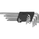 TOPEX Imbuszkulcs Klt. Torx 9R. T10-50.Hos