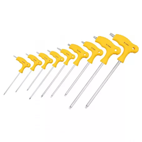 TOPEX Imbuszkulcs Klt. Torx 9R. T10-50 T-Form