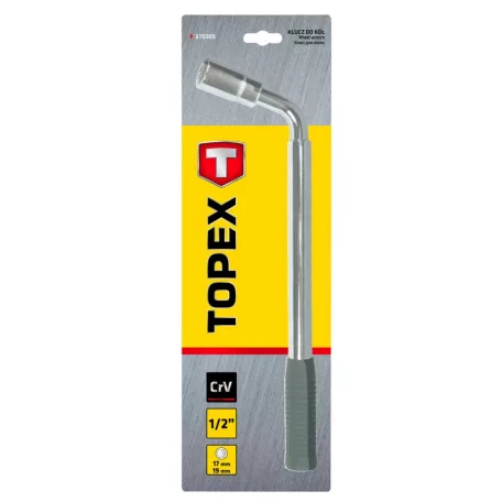 TOPEX Kerékkulcs L-Alaku 17/19 mm