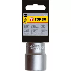TOPEX Dugókulcs Fej 1/2" 10 mm 6P
