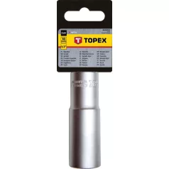 TOPEX Dugókulcs Fej 1/2" 10 mm 76 mm 6P