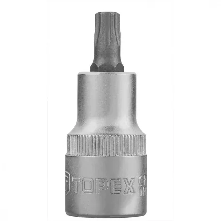 TOPEX Torx Betét Tartóban 1/2" T40*55 mm