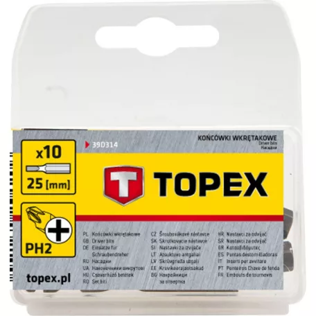 TOPEX Bithegy Ph2*25 mm 10 db