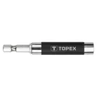TOPEX Bithegyhez Hajtószár 1/4" Mágnes. 80 mm