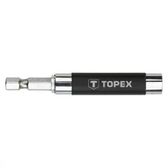 TOPEX Bithegyhez Hajtószár 1/4" Mágnes. 80 mm