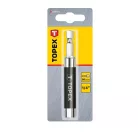 TOPEX Bithegyhez Hajtószár 1/4" Mágnes. 80 mm