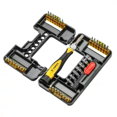 TOPEX Bit És Dugókulcs Klt.Racsnis Hajtós 37R.