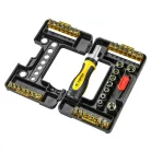 TOPEX Bit És Dugókulcs Klt.Racsnis Hajtós 38R.