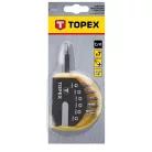 TOPEX Bit Készlet 7R.Tartó Mágnes.