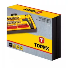 TOPEX Bit Készlet 41R. T-Alaku + 40 Betét