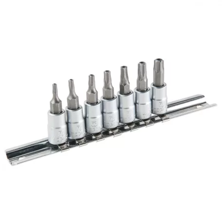 TOPEX Bit Készlet Torx 7R. 1/4" T10-40