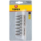 TOPEX Bit Készlet Torx 7R. 1/4" T10-40