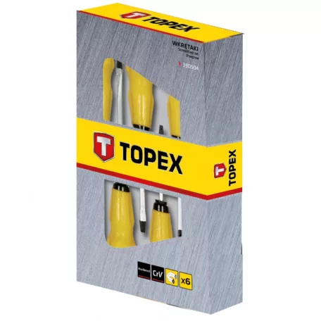 TOPEX Csavarhúzó Klt. 6R. Mágneses