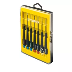 TOPEX Csavarhúzó Klt. Műszerész 7R.Tokban