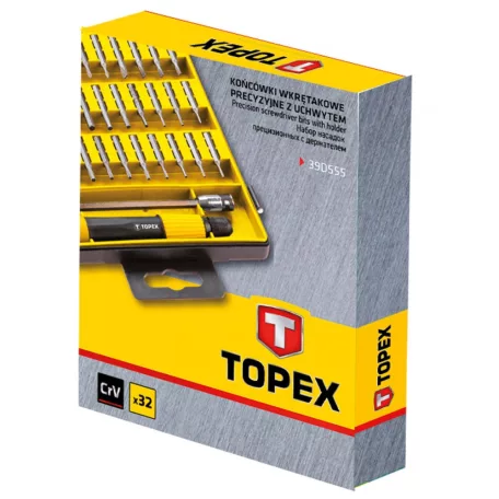 TOPEX Bithegyek Tartóval Műszerész 32R.Tokban