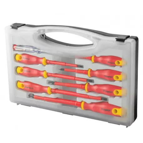 TOPEX Csavarhúzó Klt. 8R. Szigetelt 1000V