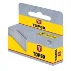 TOPEX Tűzőkapocs 6 mm 1000 db 1,2 mm G/11 10,6Szé