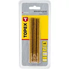 TOPEX Ragasztópatron Q8*100 mm 6 db Arany