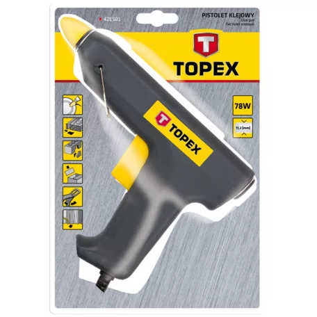 TOPEX Ragasztópisztoly 11 mm 25/78W