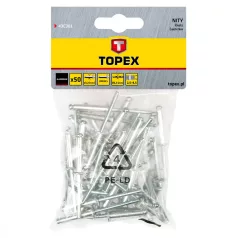 TOPEX Popszegecs 3.2*8 mm 50 db