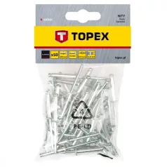 TOPEX Popszegecs 4.0*8 mm 50 db