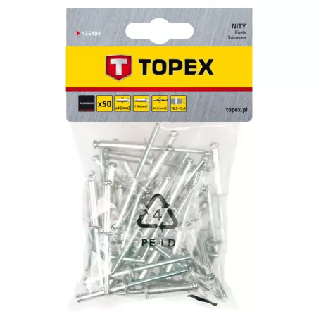 TOPEX Popszegecs 4.0*16 mm 50 db
