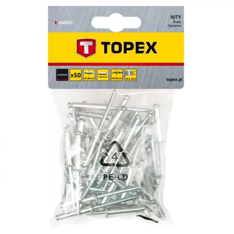 TOPEX Popszegecs 4.8*23 mm 50 db