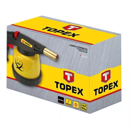 TOPEX Gázlámpa 190G Piezzo360'