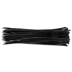 TOPEX Kábelkötegelő 4,8*370 mm Fekete 75 db