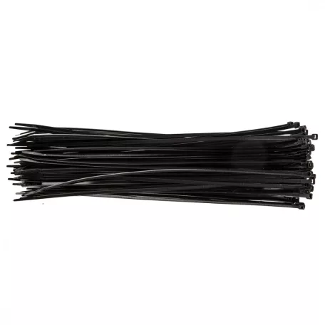 TOPEX Kábelkötegelő 4,8*370 mm Fekete 75 db