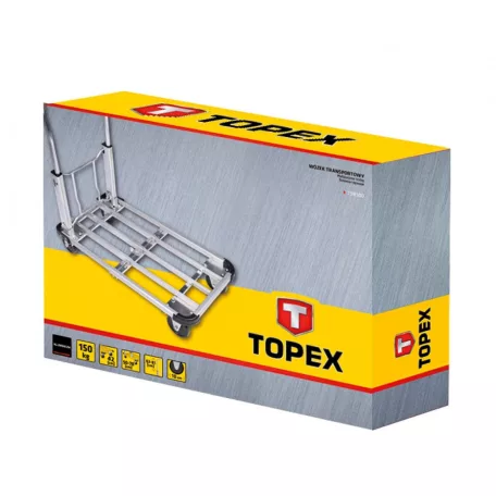 TOPEX Szállitókocsi 70*42Cm M:150Kg 7,5Kg