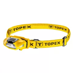 TOPEX Fejlámpa Led 100Lum Fehér+Piros 1*Aa