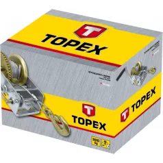 TOPEX Köteles Csörlő 900Kg 10M